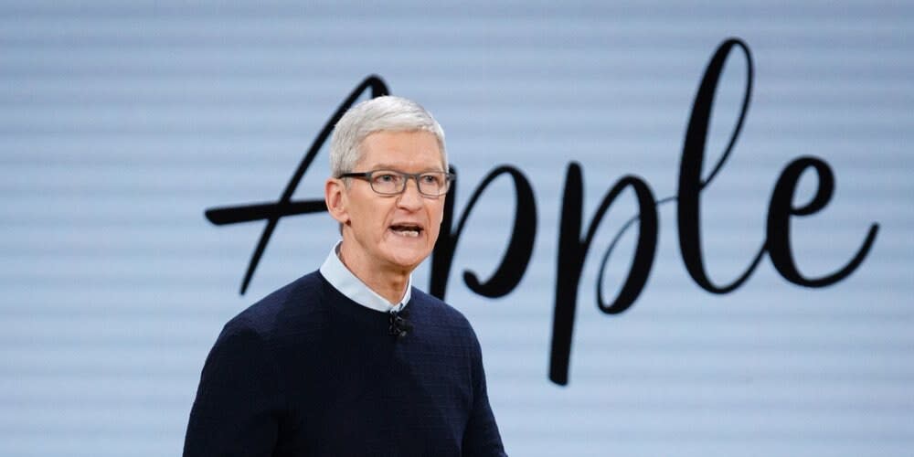 Apple-Chef Tim Cook.<span class="copyright">John Gress Media Inc/Shutterstock.com</span>