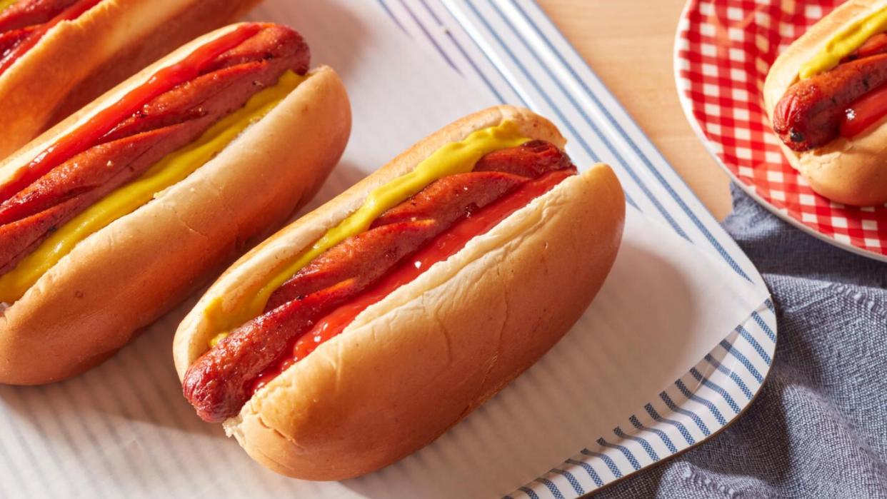 the pioneer woman's air fryer hot dogs recipe