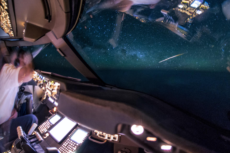 Living the high life: Pilot’s amazing photos from the cockpit