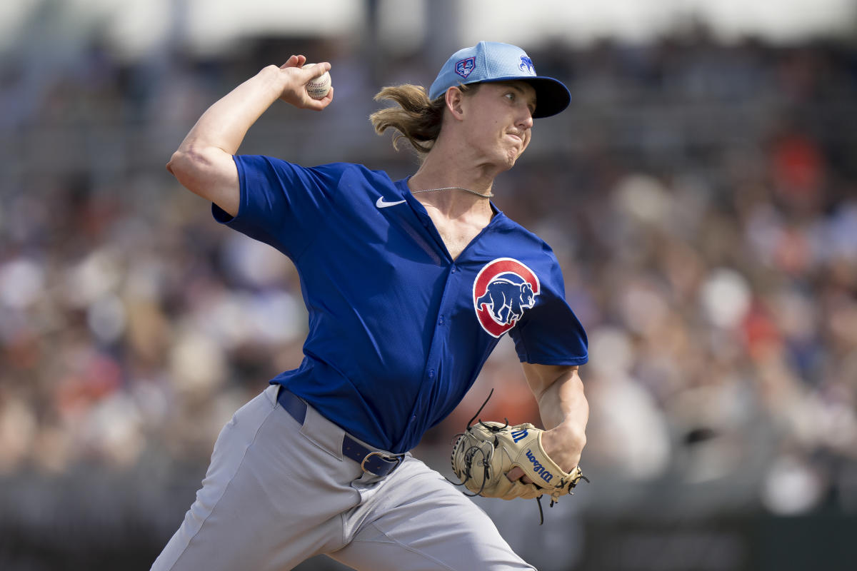 Cubs call up pitching prospect Ben Brown, place Justin Steele on 15-day IL