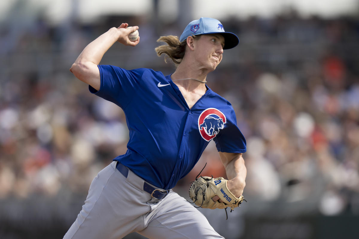 Cubs call up pitching prospect Ben Brown, place Justin Steele on 15day