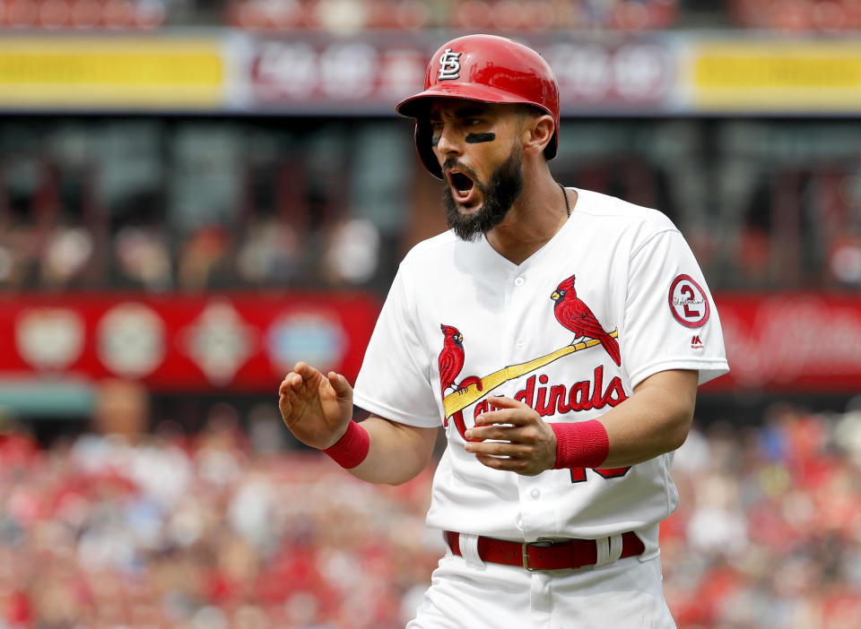 Matt Carpenter is batting almost .300 with 16 home runs and 27 RBI in his last 34 games. (AP)