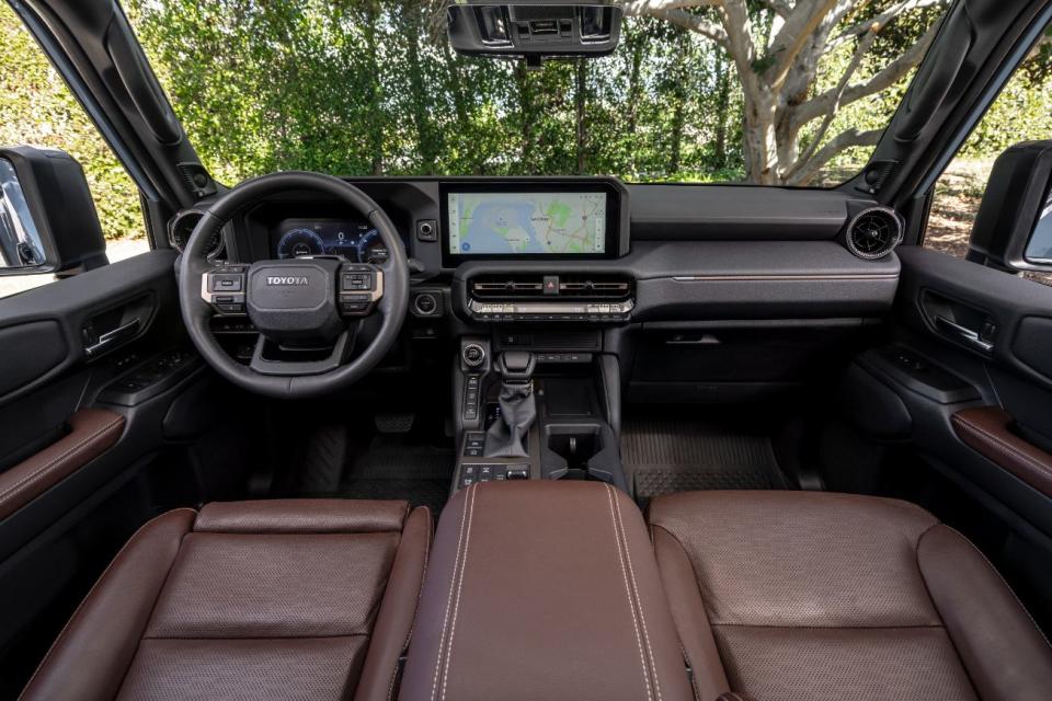 2024 toyota land cruiser interior