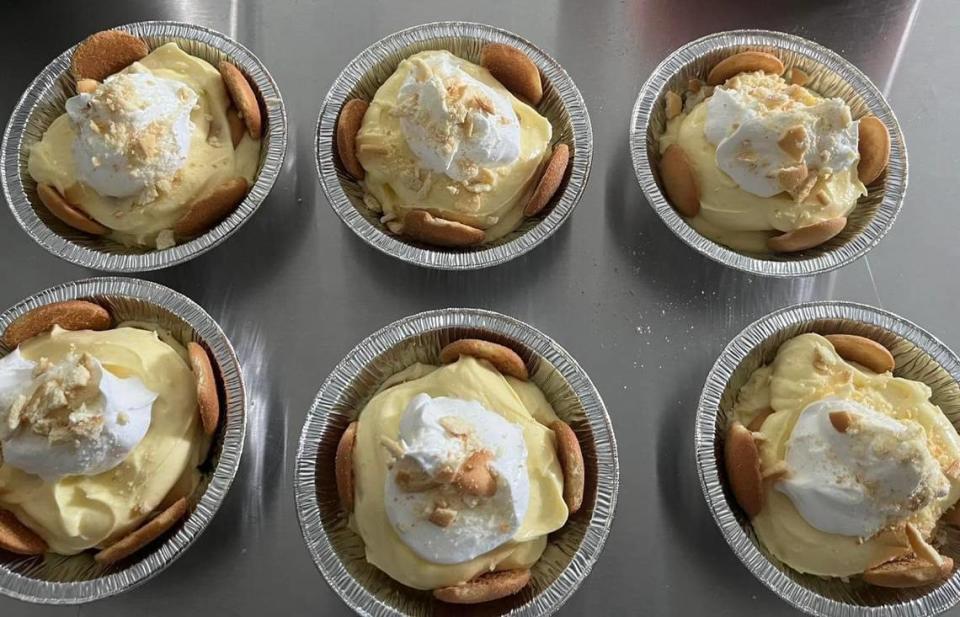 Every Thursday is Banana Pudding Day at Harriett’s Sweet Treats.