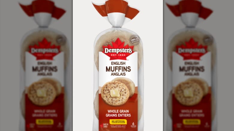 Dempster's English muffins bag