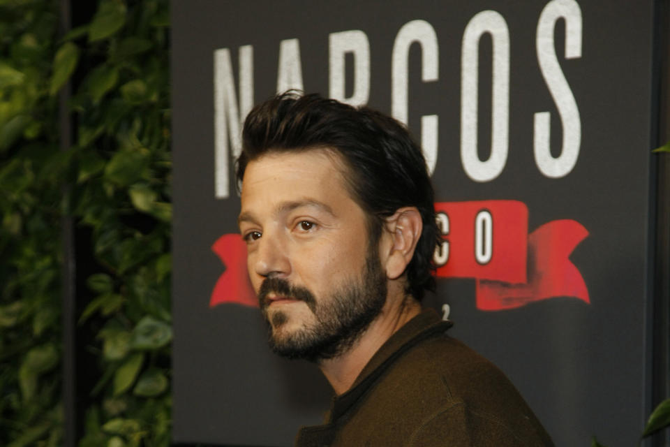 Diego Luna interpretó a Miguel Ángel Félix Gallardo, uno de los primeros líderes del crimen organizado en México durante las dos primeras temporadas de Narcos, México (Fotografía: CraSH/imageSPACE/MediaPunch /IPX/Getty)