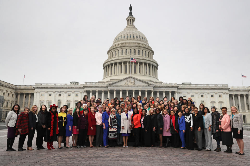 Both 1992 and 2018 have been tapped the Year of the Woman as female representatives won their races up and down the ballot. (Getty)