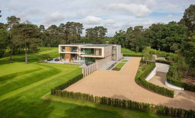 Stunning £25m house for sale on famous Wentworth estate