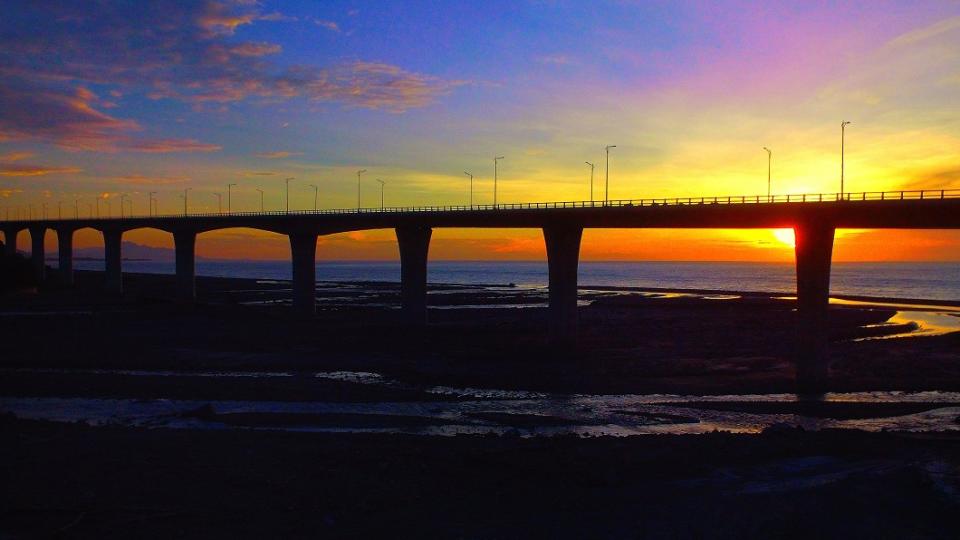 台灣十大最美公路，台9線金崙大橋，獲第三。圖／翻攝自公路總局網站