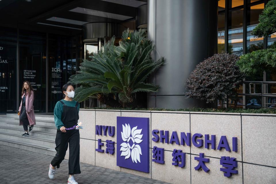 Inside the NYU Shanghai Campus (Yan Cong / Bloomberg via Getty Images file)