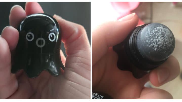 An adorable octopus-shaped blackhead remover