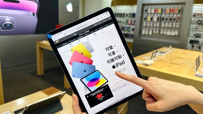 蘋果將發表全新iPad。（示意圖／資料照）