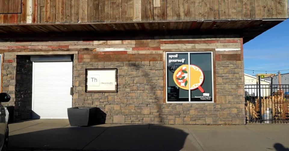 A street view of nano-brewery Theoretically Brewing Company, in Lethbridge, Alta.