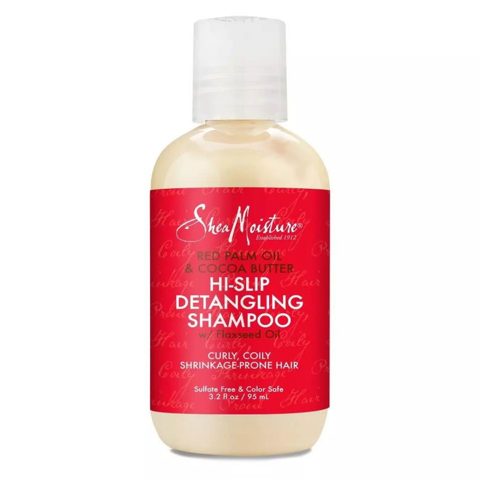 For Getting Out Tangles: SheaMoisture Red Palm Oil & Cocoa Butter Detangling Shampoo