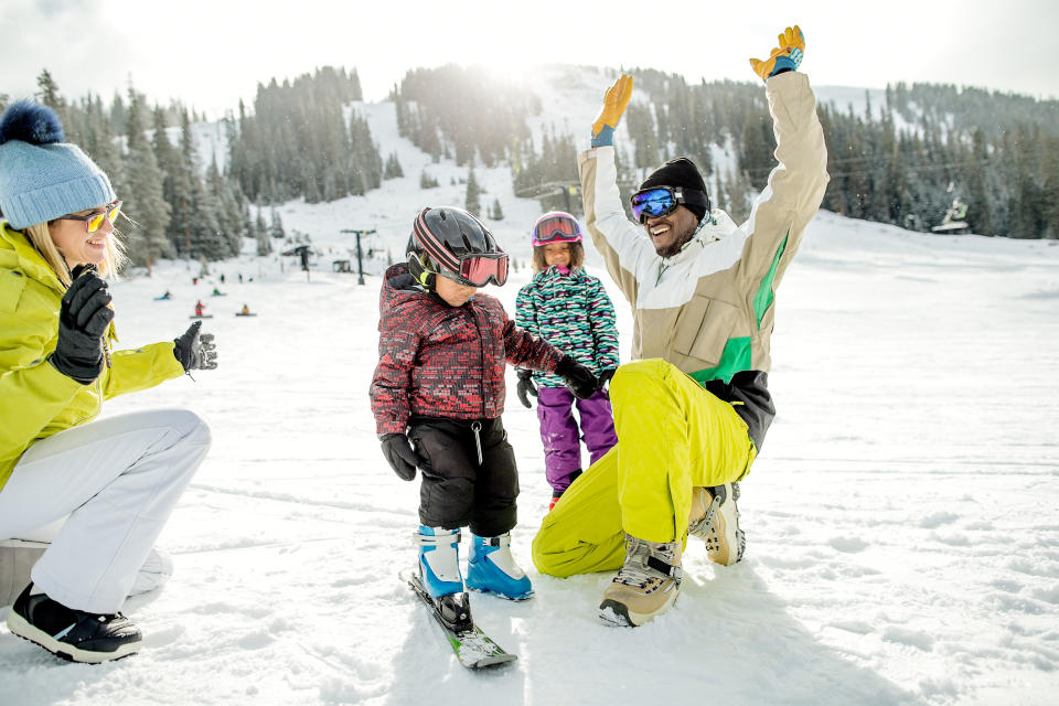 You'll feel lighter on the slopes thanks to this huge sale. (Photo: Getty)