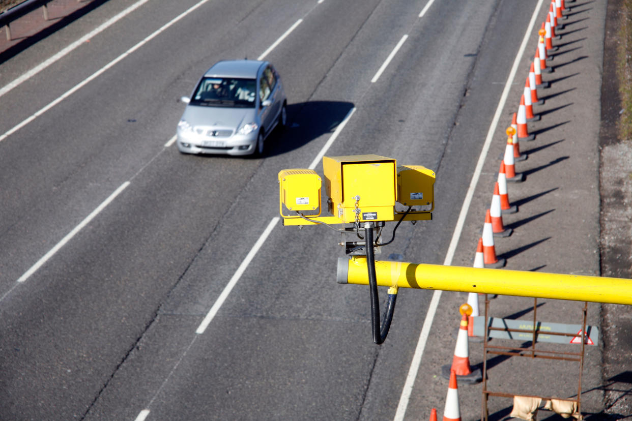 SPECS ANPR Camera on UK Motorway