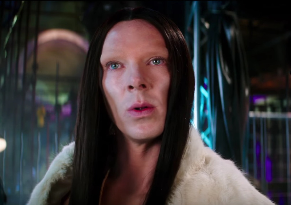 Benedict Cumberbatch's controversial appearance in 2016's 'Zoolander 2' (credit: Paramount)