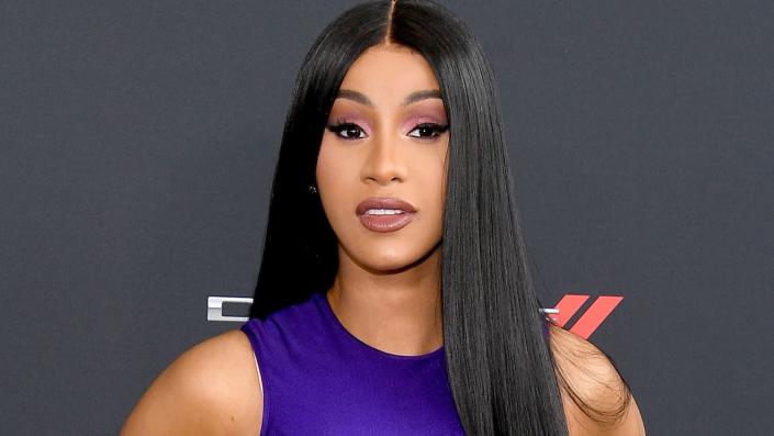 MIAMI, FLORIDA - JANUARY 31: Cardi B attends &quot;The Road to F9&quot; Global Fan Extravaganza at Maurice A. Ferre Park on January 31, 2020 in Miami, Florida. (Photo by Dia Dipasupil/Getty Images)