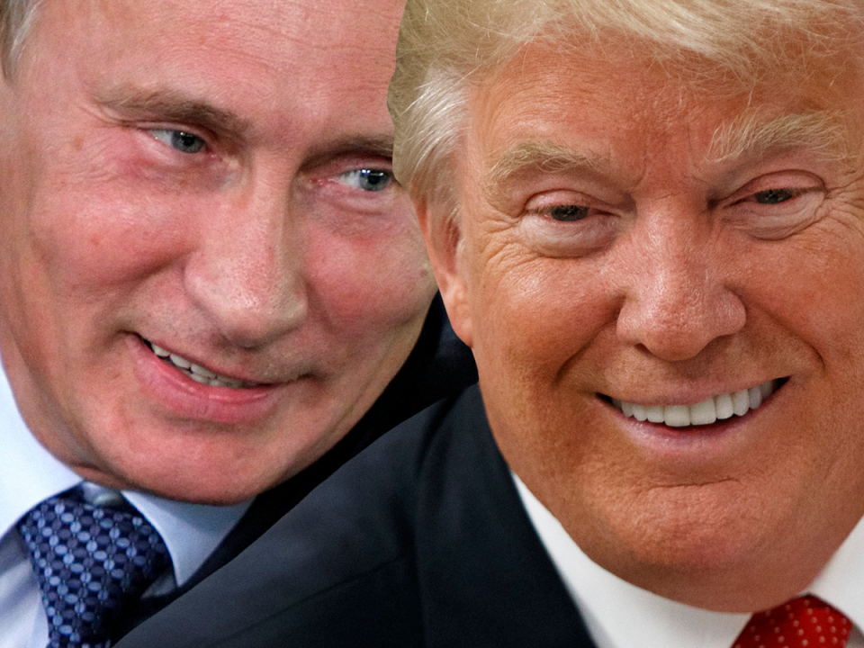 Vladimir Putin and Donald Trump