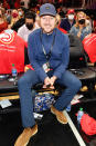 <p>Owen Wilson watches the Atlanta Hawks play the Dallas Mavericks in Atlanta, Georgia on Oct. 21. </p>