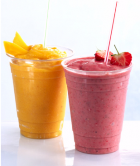 Fruit juice and smoothies are usually just code for sugary water. 