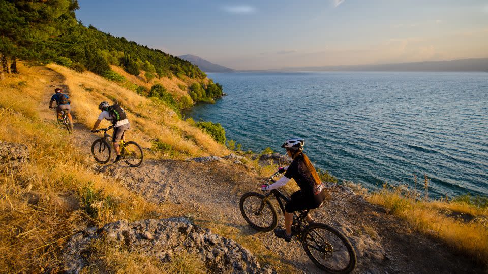 Macedonia is one of the countries visited by the new Trans Dinarica cycling route. - Ilan Shacham/Moment RF/Getty Images