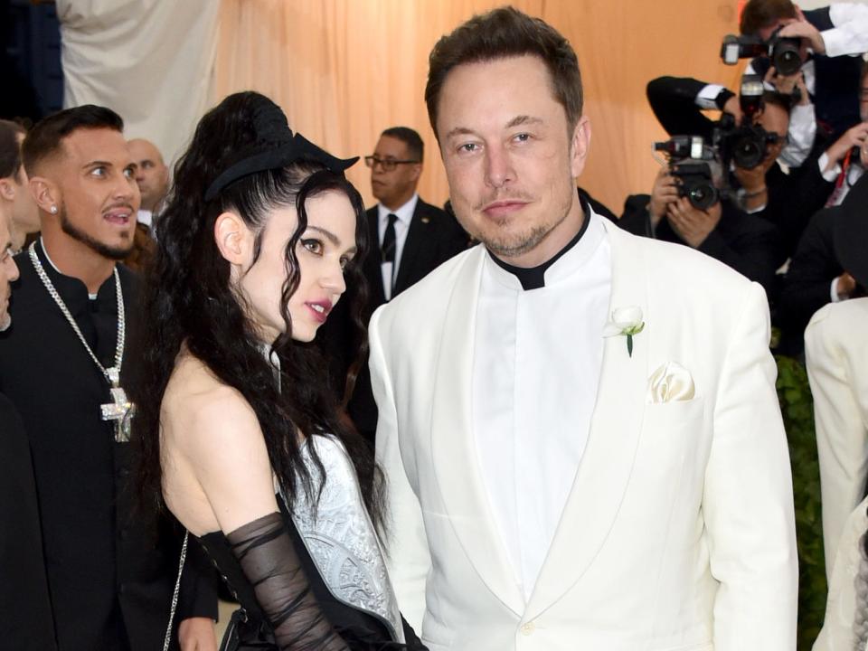 Elon Musk and Grimes