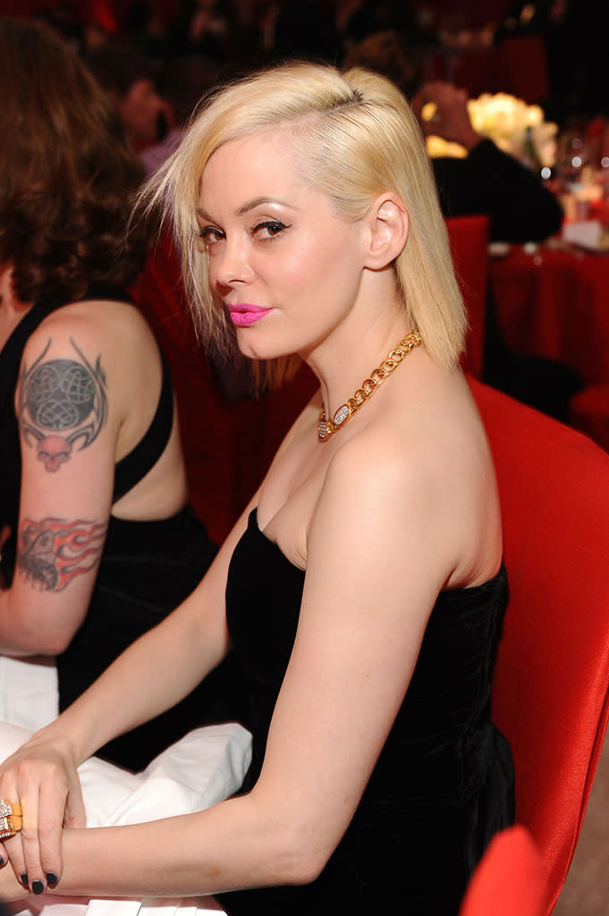 Chopard At 21st Annual Elton John AIDS Foundation Academy Awards Viewing Party: Rose McGowan