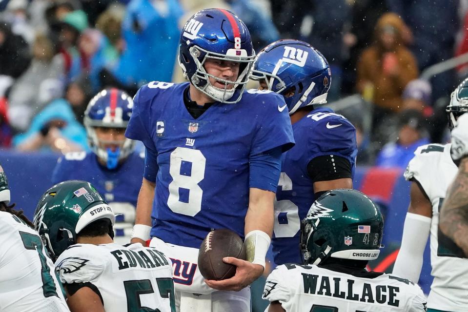 Daniel Jones and the New York Giants are underdogs against the Washington Commanders in NFL Week 15.