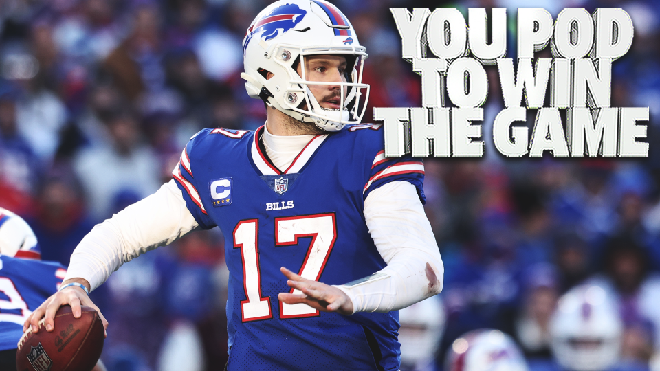 Bills QB Josh Allen defeated the Miami Dolphins on Sunday. (Photo Credit: Bryan M. Bennett/Stringer via Getty Images)