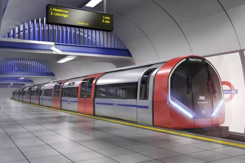 If only all Tube trains were as snazzy as these planned new ones for the Picadilly Line -Credit:Transport for London