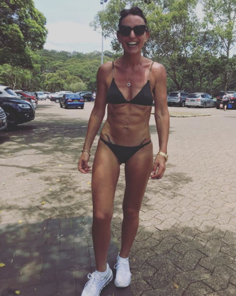 Davina's bikini bod is total goals. Photo: Instagram