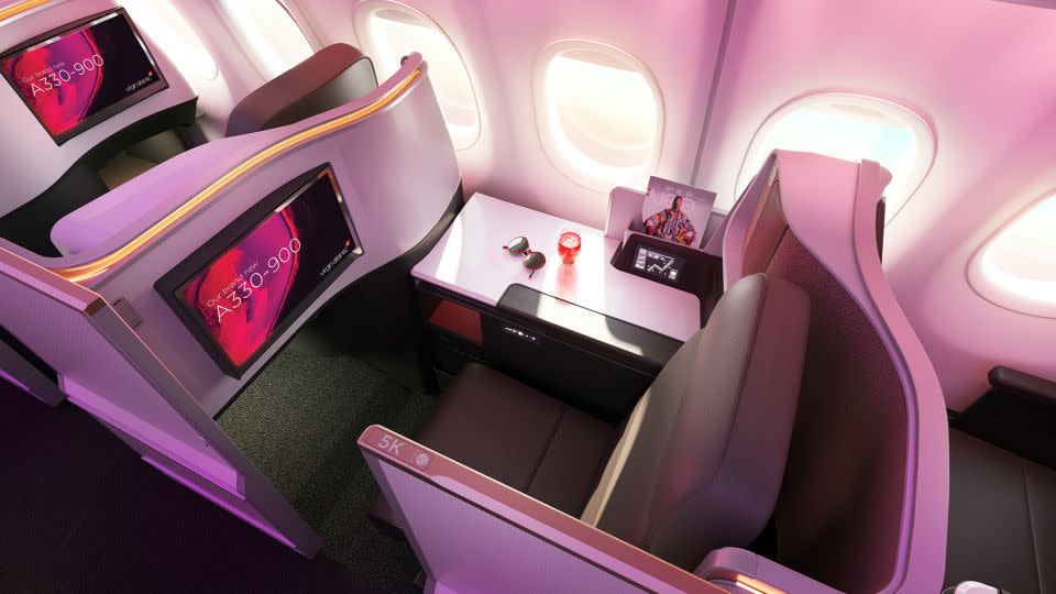 Virgin Atlantic's A330neo Upper Class cabins feature mini-suites with doors. Some designers predict that innovation in business class may soon move beyond doored suites. - Courtesy Virgin Atlantic