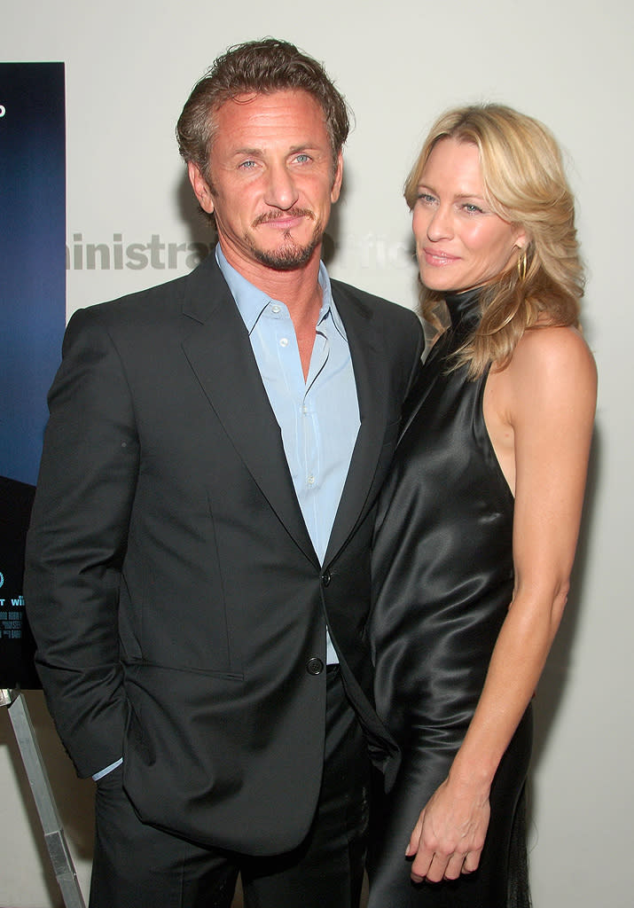 What Just Happened Premiere 2008 NY Sean Penn Robin Wright Penn