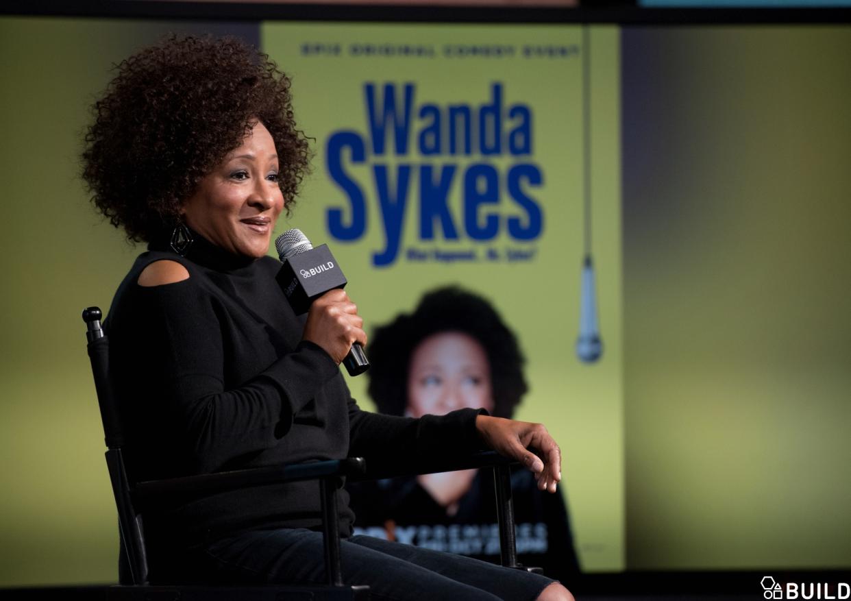 Wanda Sykes visits AOL Hq for Build on April 13, 2016 in New York. Photos by Noam Galai