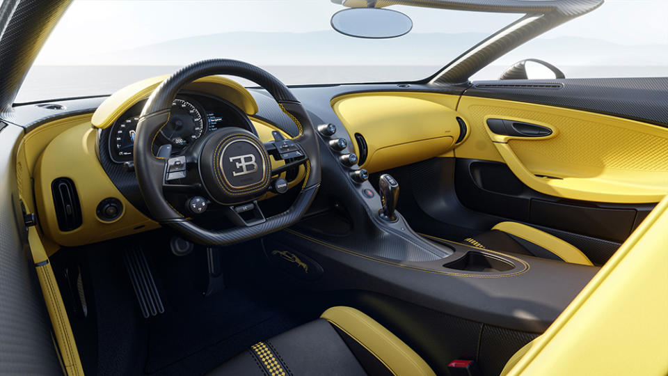 Inside the Bugatti Mistral roadster