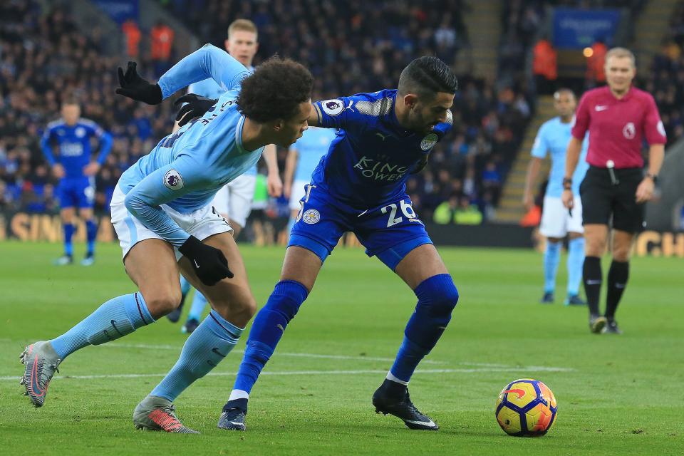 There was a lot of defensive duty for all Leicester City players against Manchester City