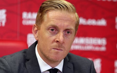 Garry Monk red-eyed - Credit: PA