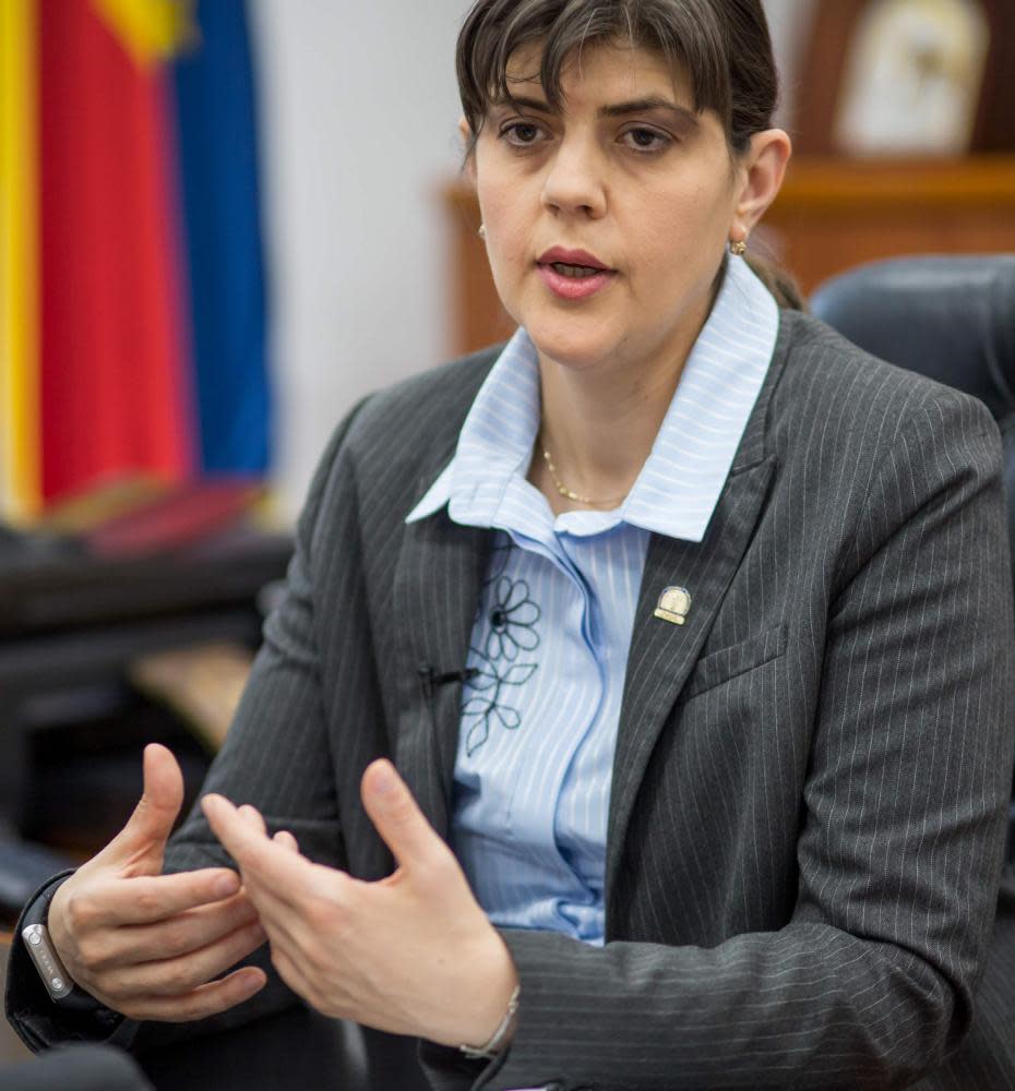 Laura Codruța Kövesi was removed as head of Romania’s national anti-corruption Department in July.