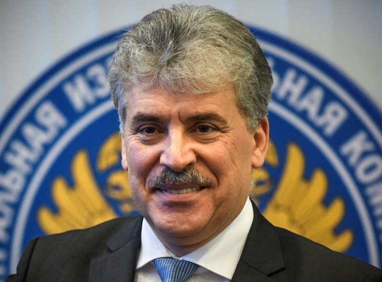 Fruit farmer Pavel Grudinin is the Russian Communist Party's surprise candidate