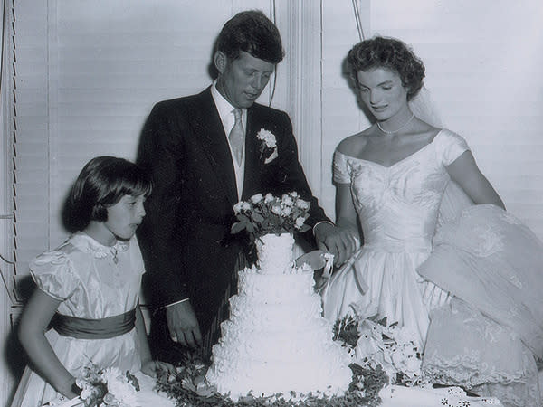 jackie kennedy wedding dress