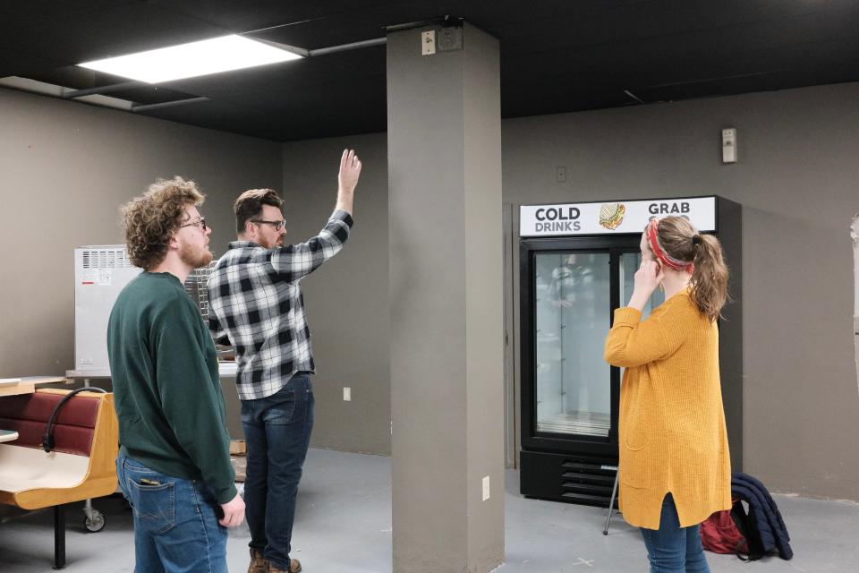 The Starflyer Brewing Co. team is excited to transform this back room of Deli Ohio in downtown Canton into a brewery. It will be open to the dining area of Deli Ohio.