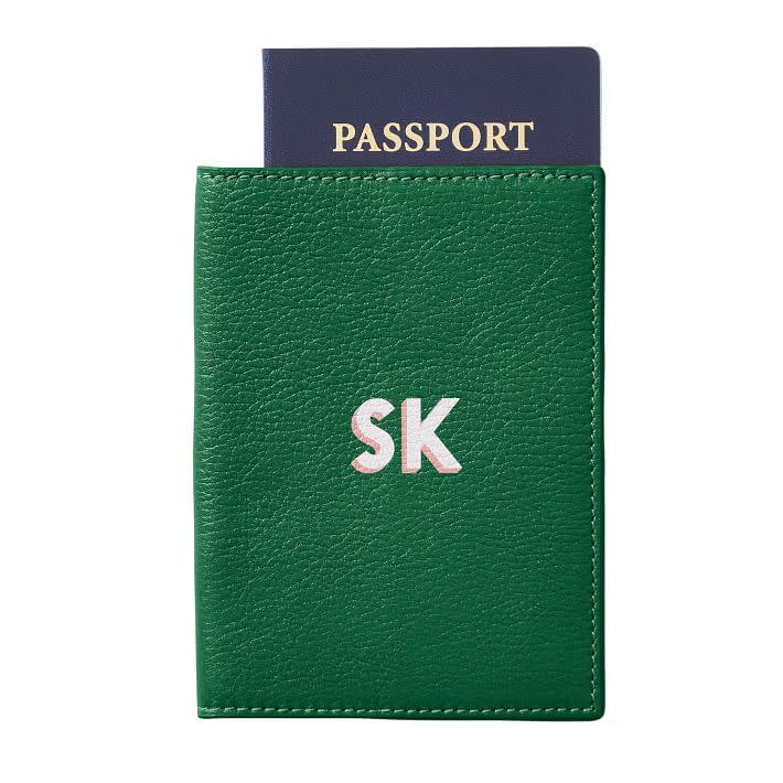 2) Mark & Graham Leather Passport Case