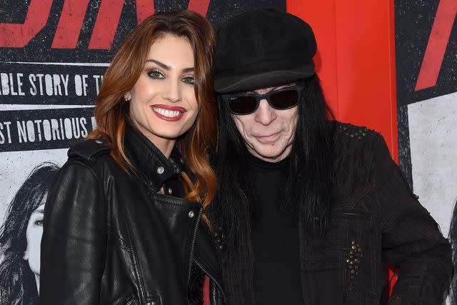 <p>Axelle/Bauer-Griffin/FilmMagic</p> Mick Mars and Seraina Schönenberger in 2019