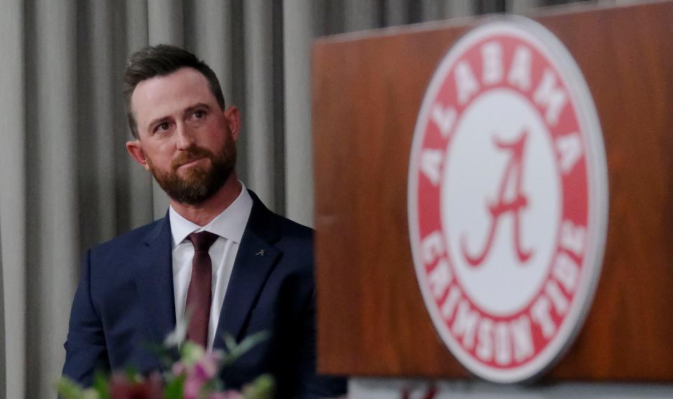 The University of Alabama introduced Rob Vaughn as the new head baseball coach Tuesday, June 13, 2023.