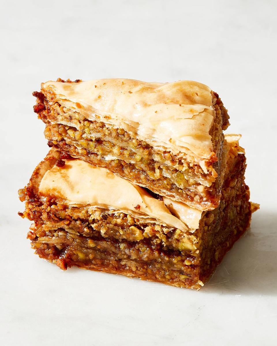 Walnut and Pistachio Baklava