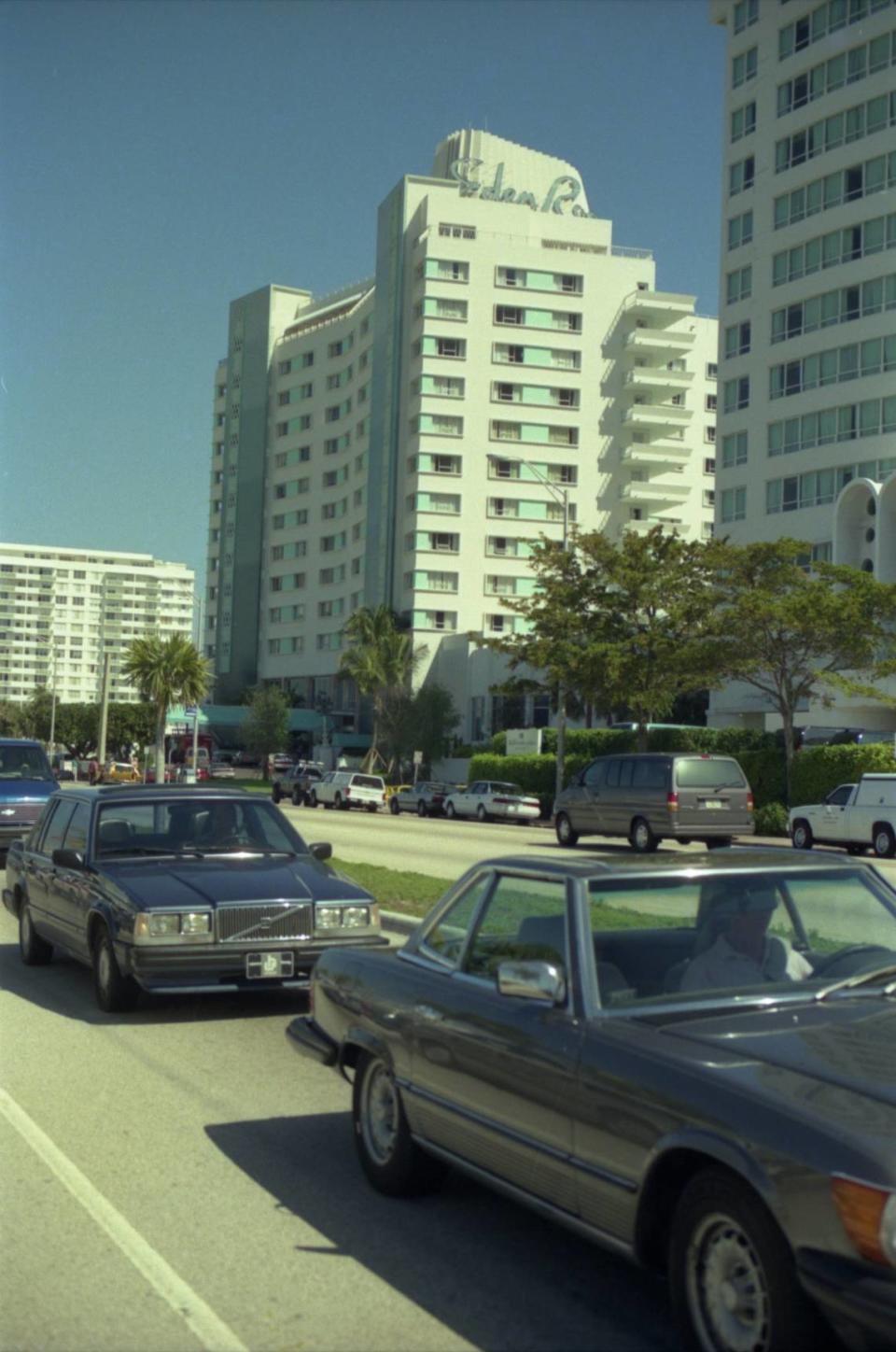 The Eden Roc Hotel in Miami Beach in 1996.