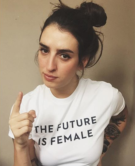 Otherwild the future is female tee