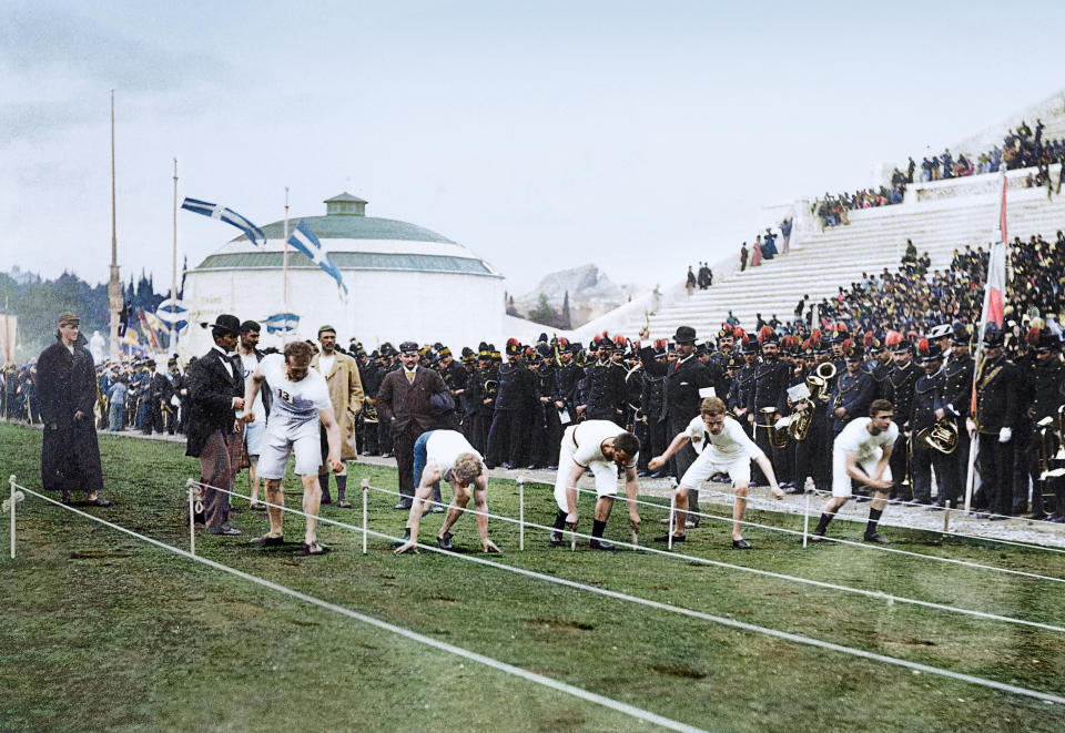 The Colour of Time: The 1896 Olympics