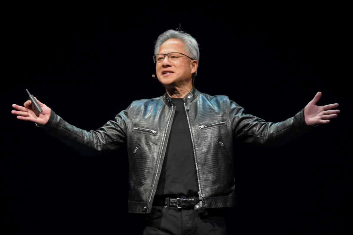 Nvidia inventory crosses  trillion market cap, overtakes Apple as second-largest co. in US market